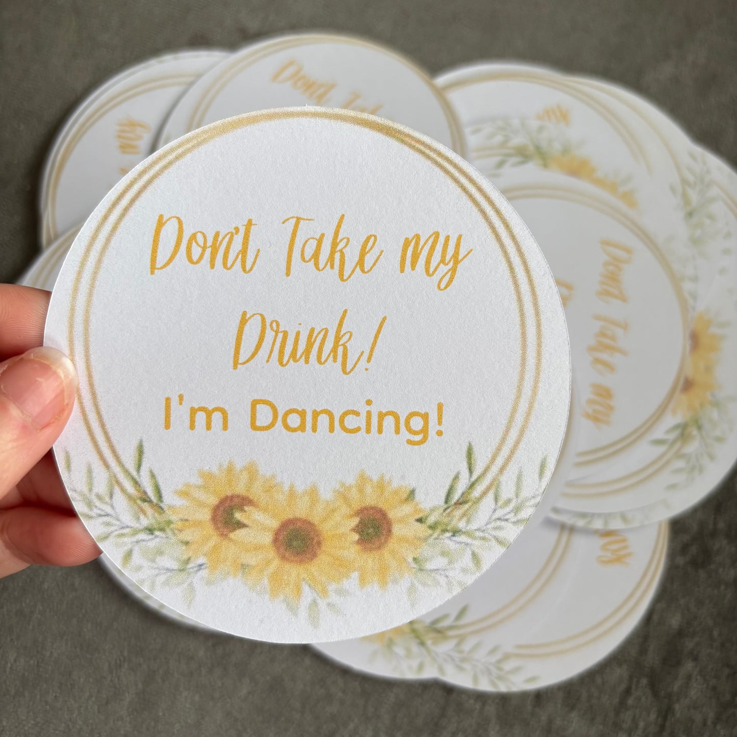 Don't Take My Drink Coaster