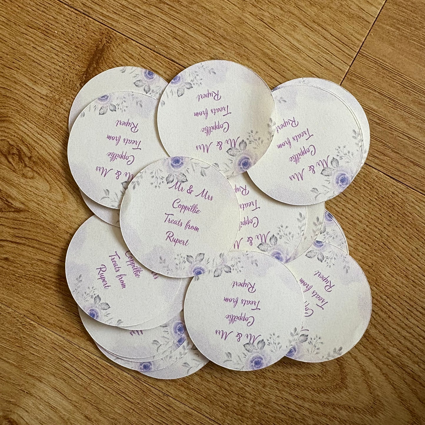 Personalised stickers