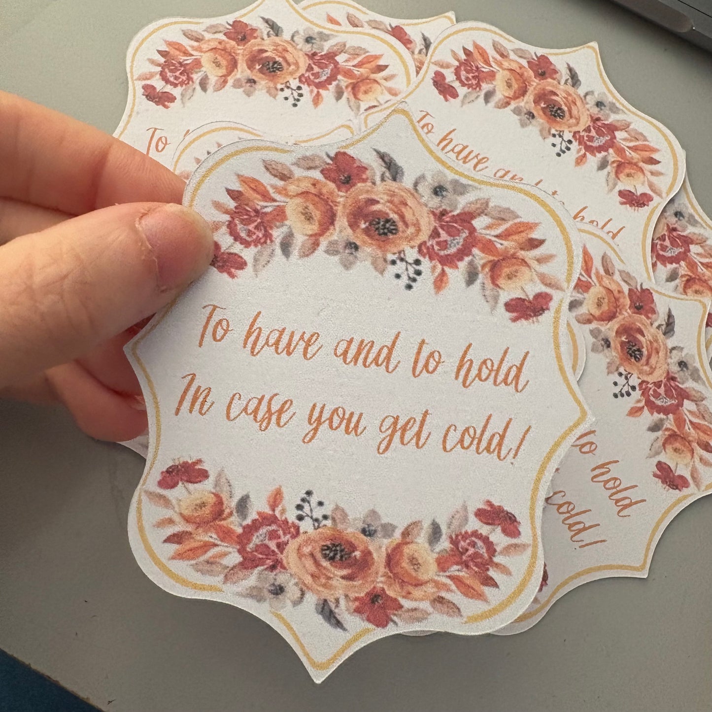 To have and To hold labels