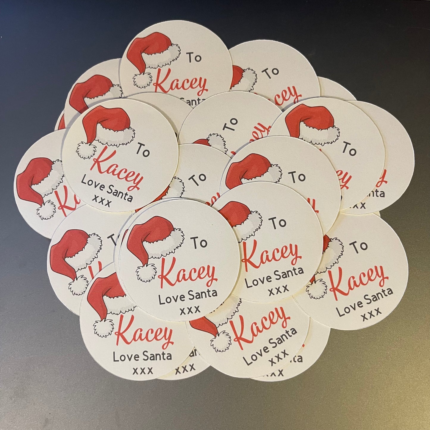 Christmas Hat Present Stickers