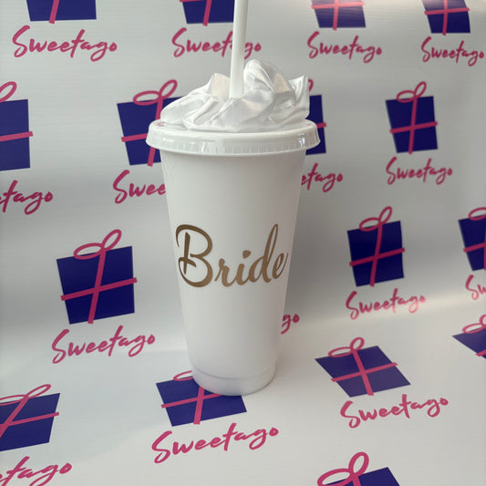 Bride Tumbler & Scrunchie