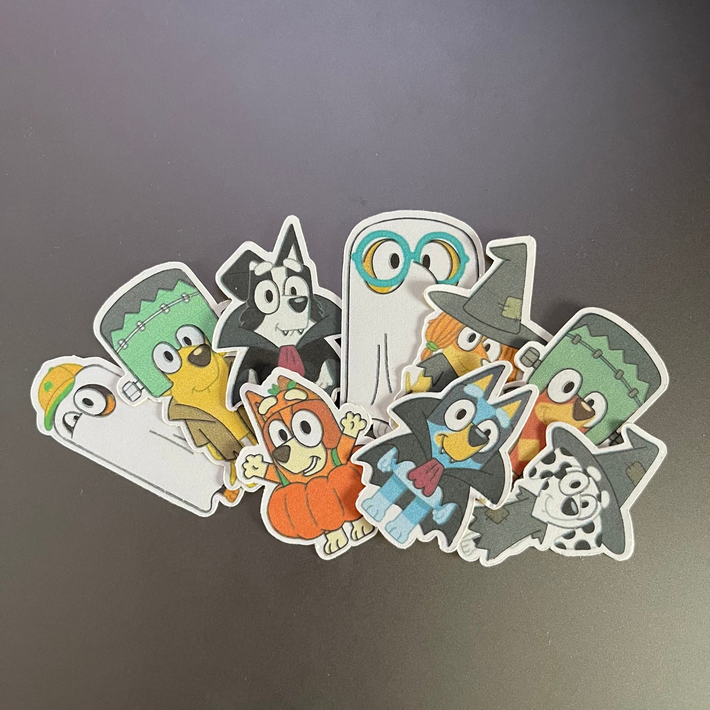 Bluey Halloween Stickers