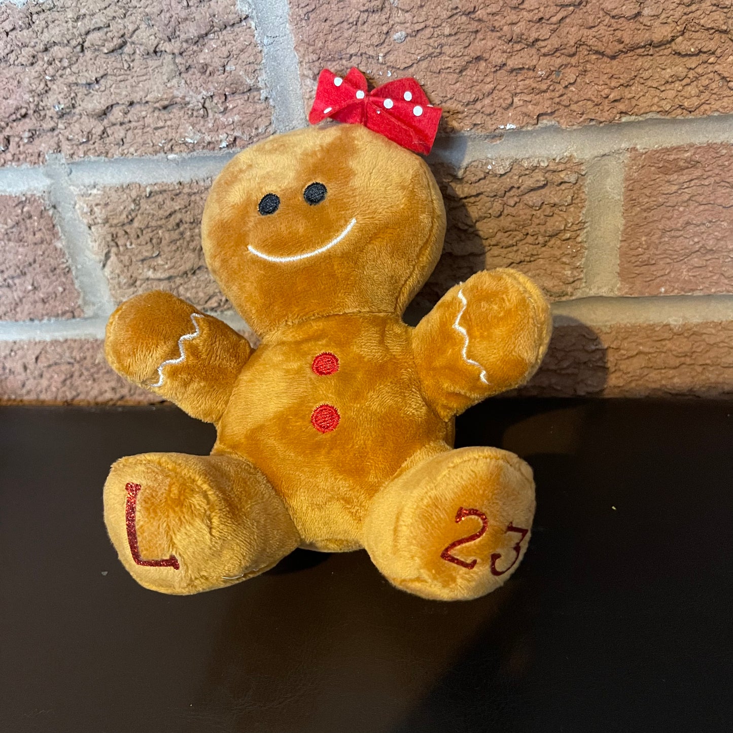 Gingerbread Personalised Teddy