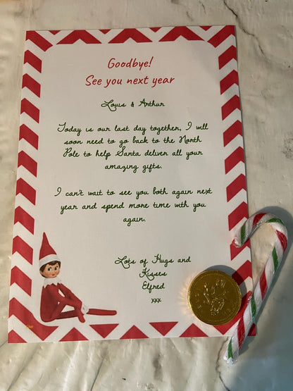 Elf Letter Set