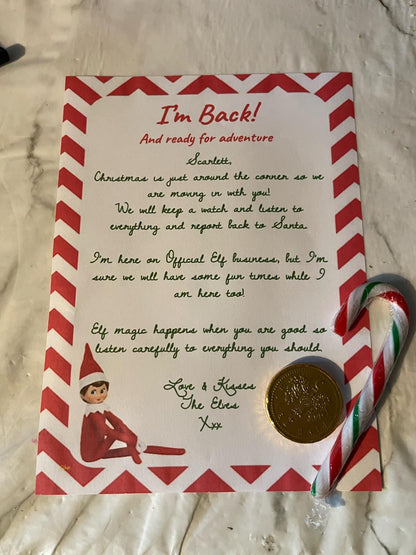 Elf Letter Set