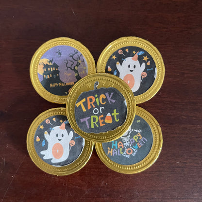 Halloween Chocolate Coins